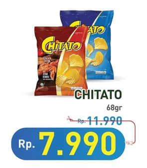 Promo Harga Chitato Snack Potato Chips 68 gr - Hypermart