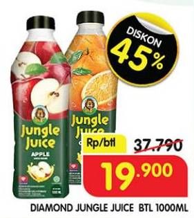 Promo Harga Diamond Jungle Juice 1000 ml - Superindo