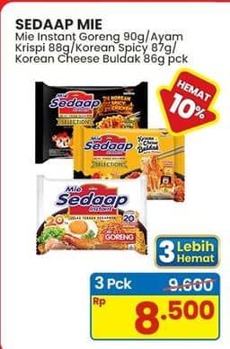 Promo Harga Sedaap Mie Goreng  - Indomaret