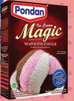 Promo Harga PONDAN Ice Cream Magic Neapolitan  - Yogya