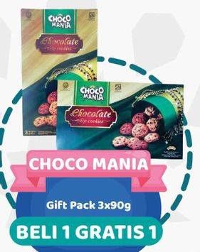 Promo Harga CHOCO MANIA Gift Pack per 3 box 90 gr - Yogya