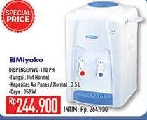 Promo Harga MIYAKO WD-190 PH | Water Dispenser 3500 ml - Hypermart