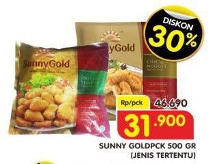 Promo Harga SUNNY GOLD Product Jenis Tertentu 500 gr - Superindo