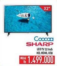 Promo Harga COOCAA / SHARP LED TV 32  - Hypermart