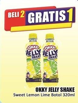 Promo Harga OKKY Jelly Shake Lemon Lime 320 ml - Hari Hari