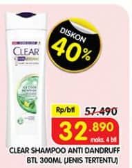 Promo Harga Clear Shampoo 300 ml - Superindo