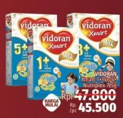 Promo Harga VIDORAN Xmart 1+/3+/5+ 725 gr - LotteMart