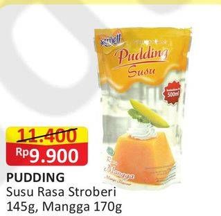 Promo Harga NUTRIJELL Pudding Strawberry, Mangga 145 gr - Alfamart