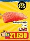 Promo Harga Salmon Fillet per 100 gr - Hypermart