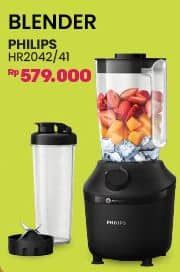 Promo Harga Philips HR 2042 Blender 3000 Series 290 W 1900 ml - COURTS