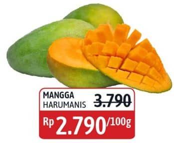 Promo Harga Mangga Harum Manis per 100 gr - Alfamidi