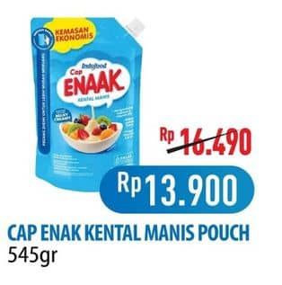 Promo Harga Cap Enaak Susu Kental Manis 545 gr - Hypermart