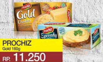 Promo Harga PROCHIZ Gold Cheddar 170 gr - Yogya