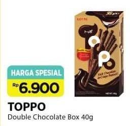 Promo Harga LOTTE Choco Stick Toppo 40 gr - Alfamart
