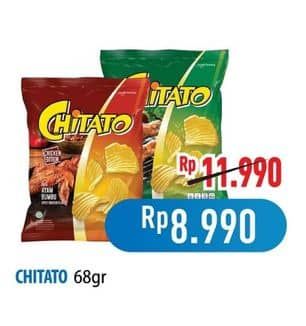 Promo Harga Chitato Snack Potato Chips 68 gr - Hypermart