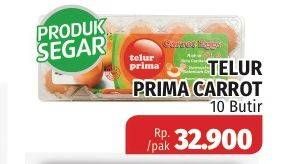 Promo Harga Telur Prima Telur Ayam Pilihan Carrot 10 pcs - Lotte Grosir