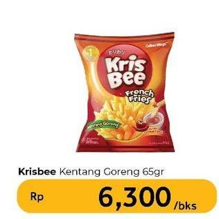 Promo Harga Krisbee French Fries 68 gr - Carrefour