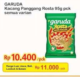 Promo Harga Garuda Rosta Kacang Panggang All Variants 100 gr - Indomaret
