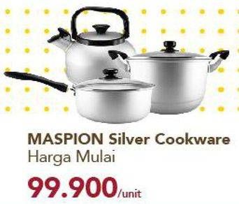 Promo Harga MASPION Silver Cookware  - Carrefour