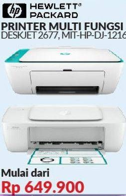 Promo Harga HP Printer 2677/1216  - Courts