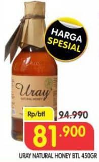 Promo Harga Uray Natural Honey 450 ml - Superindo
