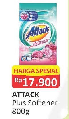 Promo Harga ATTACK Detergent Powder 800 gr - Alfamart