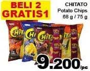 Promo Harga CHITATO Snack Potato Chips 75 gr - Giant
