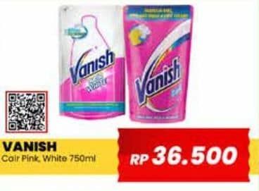 Promo Harga Vanish Penghilang Noda Cair Pink, Putih 250 ml - Yogya