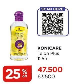 Promo Harga KONICARE Minyak Telon Plus 125 ml - Watsons