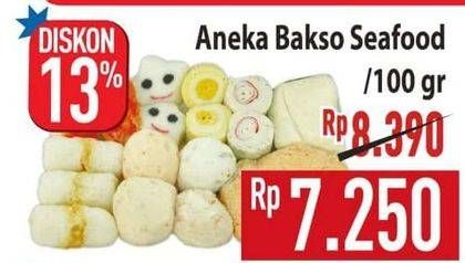 Promo Harga Aneka Bakso Seafood  - Hypermart