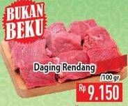 Promo Harga Daging Rendang Sapi per 100 gr - Hypermart