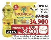 Promo Harga Tropical Minyak Goreng  - LotteMart
