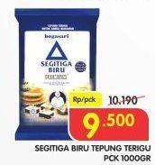 Promo Harga Bogasari Tepung Terigu Segitiga Biru 1 kg - Superindo