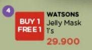 Promo Harga Watsons Probiotics Jelly Mask  - Watsons