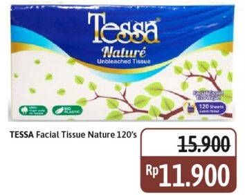 Promo Harga Tessa Facial Tissue Nature 120 sheet - Alfamidi