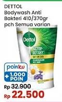 Promo Harga Dettol Body Wash All Variants 370 ml - Indomaret