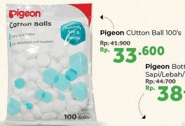 Promo Harga PIGEON Cotton Balls 100 pcs - Carrefour