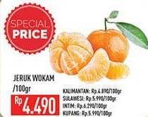 Promo Harga Jeruk Wokam per 100 gr - Hypermart