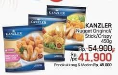 Promo Harga Kanzler Chicken Nugget Original, Stick Crispy, Crispy 450 gr - LotteMart