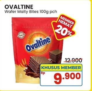 Promo Harga Ovaltine Chocolate Malt Cookies 104 gr - Indomaret