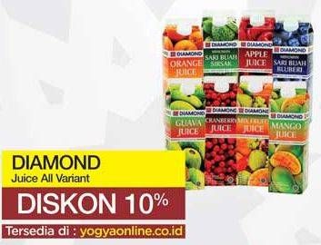 Promo Harga DIAMOND Fruit Juice All Variants  - Yogya
