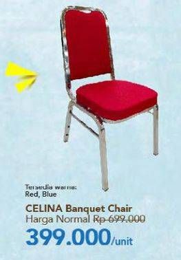 Promo Harga CELINA Banquet Chair  - Carrefour