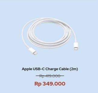 Promo Harga APPLE USB-C Charge Cable 2m  - iBox