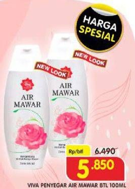 Promo Harga VIVA Air Mawar 100 ml - Superindo