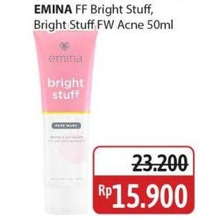 Promo Harga Emina Bright Stuff Face Wash Acne Prone Skin 50 ml - Alfamidi