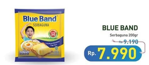 Promo Harga Blue Band Margarine Serbaguna 200 gr - Hypermart