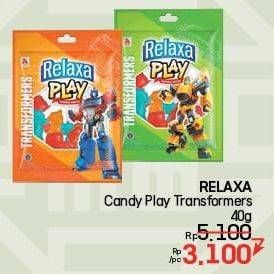 Promo Harga Relaxa Candy Play Transformers 40 gr - LotteMart