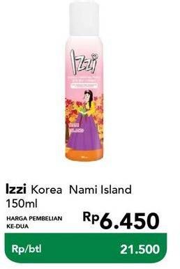 Promo Harga IZZI Korean Perfumed Spray Nami Island 150 ml - Carrefour