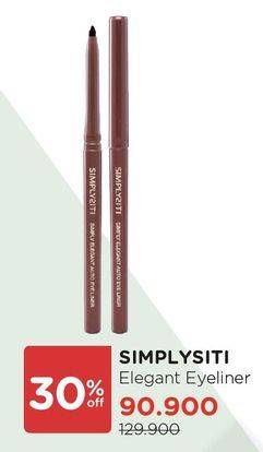 Promo Harga SIMPLYSITI Simply Elegant Liquid Eyeliner  - Watsons