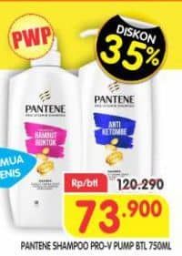 Promo Harga Pantene Shampoo 750 ml - Superindo